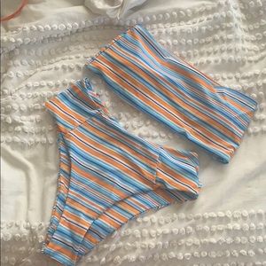 High waisted set